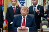 Foto: VÍDEO: Economía.- Trump aparca la tasa del 20% por cruzar Ormuz a cambio de inversiones de países del Golfo