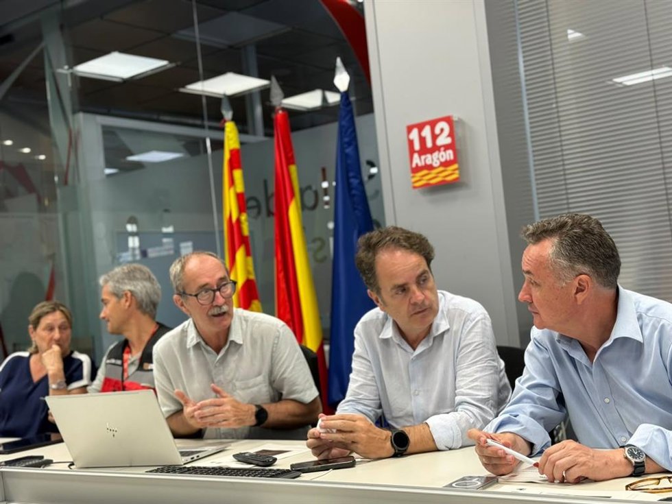 Reunión del CECOP este martes por la tarde, en la Sala de Crisis del 112.