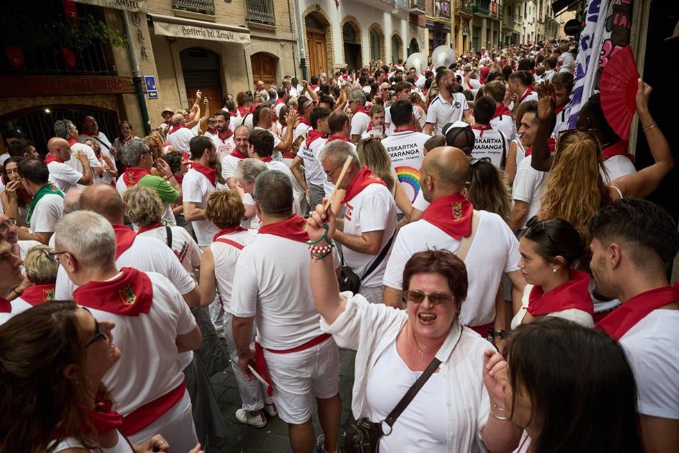 Charanga durante las fiestas de San Fermín 2026