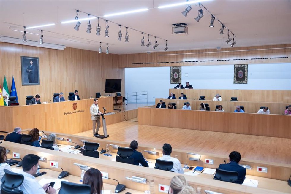Pleno de la Diputación de Málaga del mes de junio