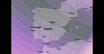 Eclipse solar 2026 en España: mapa de visibilidad y buscador para saber dónde y en qué zona se verá mejor