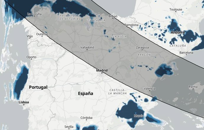 Dónde ver el eclipse en España