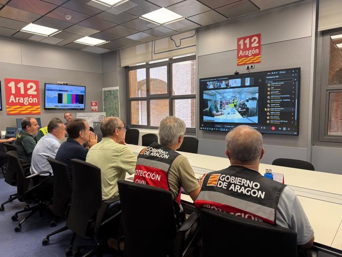 Reunión del CECOP, este miércoles en la Sala de Crisis del 112.