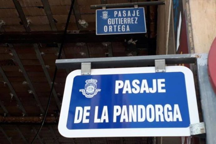 Pasaje de la Pandorga en Ciudad Real.
