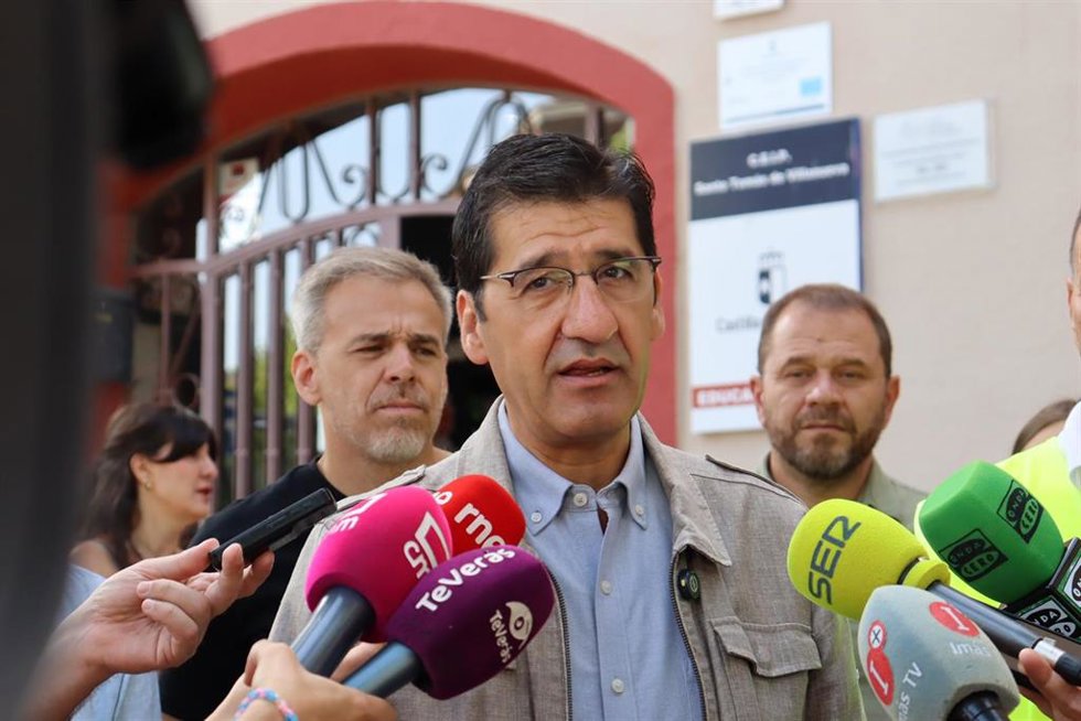 El vicepresidente segundo del Gobierno regional, José Manuel Caballero.