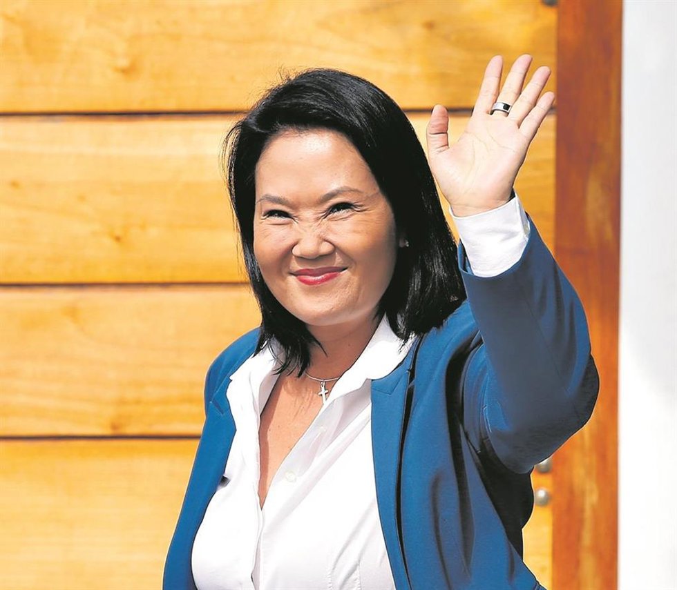 La presidenta electa de Perú, Keiko Fujimori.