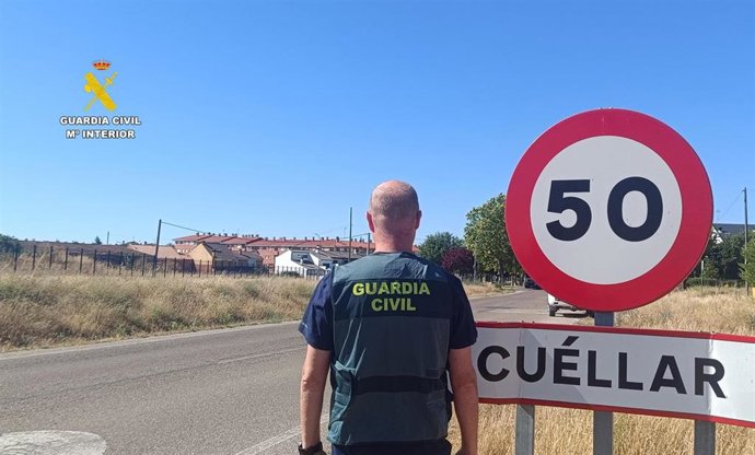 Agente de la Guardia Civil en Cuéllar (Segovia).