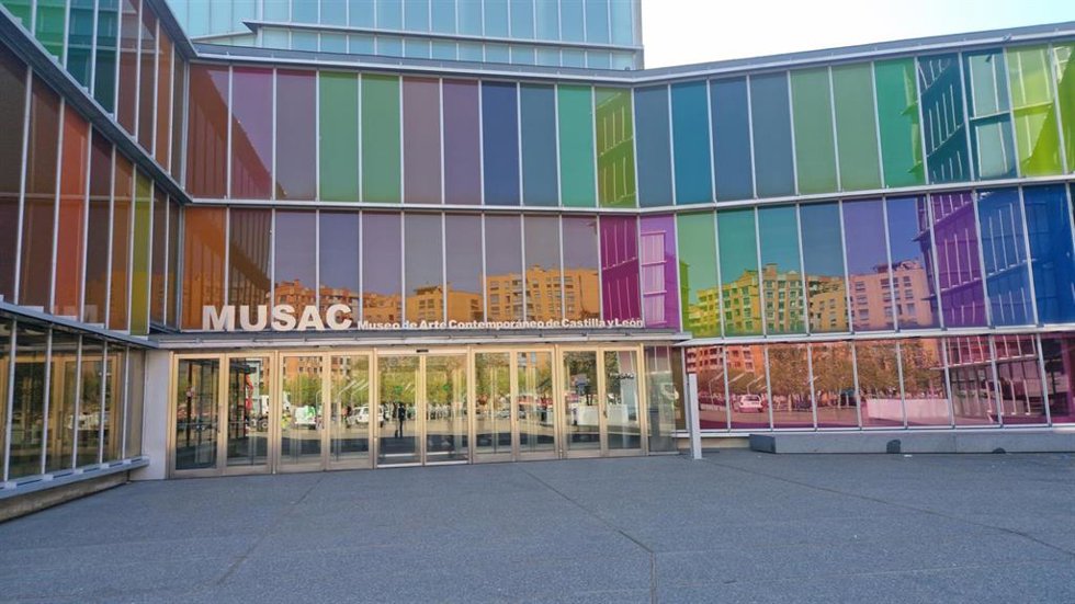 Archivo - Museo de Arte Contemporáneo de Castilla y León, en la capital leonesa.