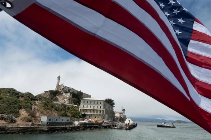 Archivo - Vista general de la isla de Alcatraz, en Estados Unidos (archivo)