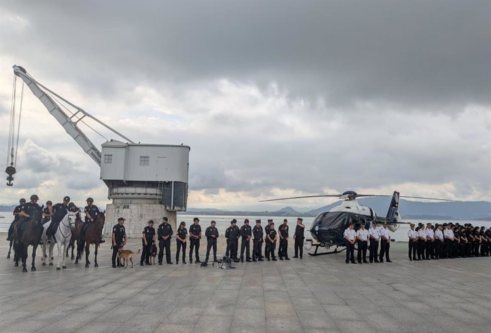 La Policía Nacional reforzará su dispositivo en Cantabria para la final del Mundial