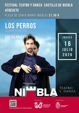 Espectáculo de danza contemporánea 'Los perros' en el XLI Festival de Teatro y Danza Castillo de Niebla.