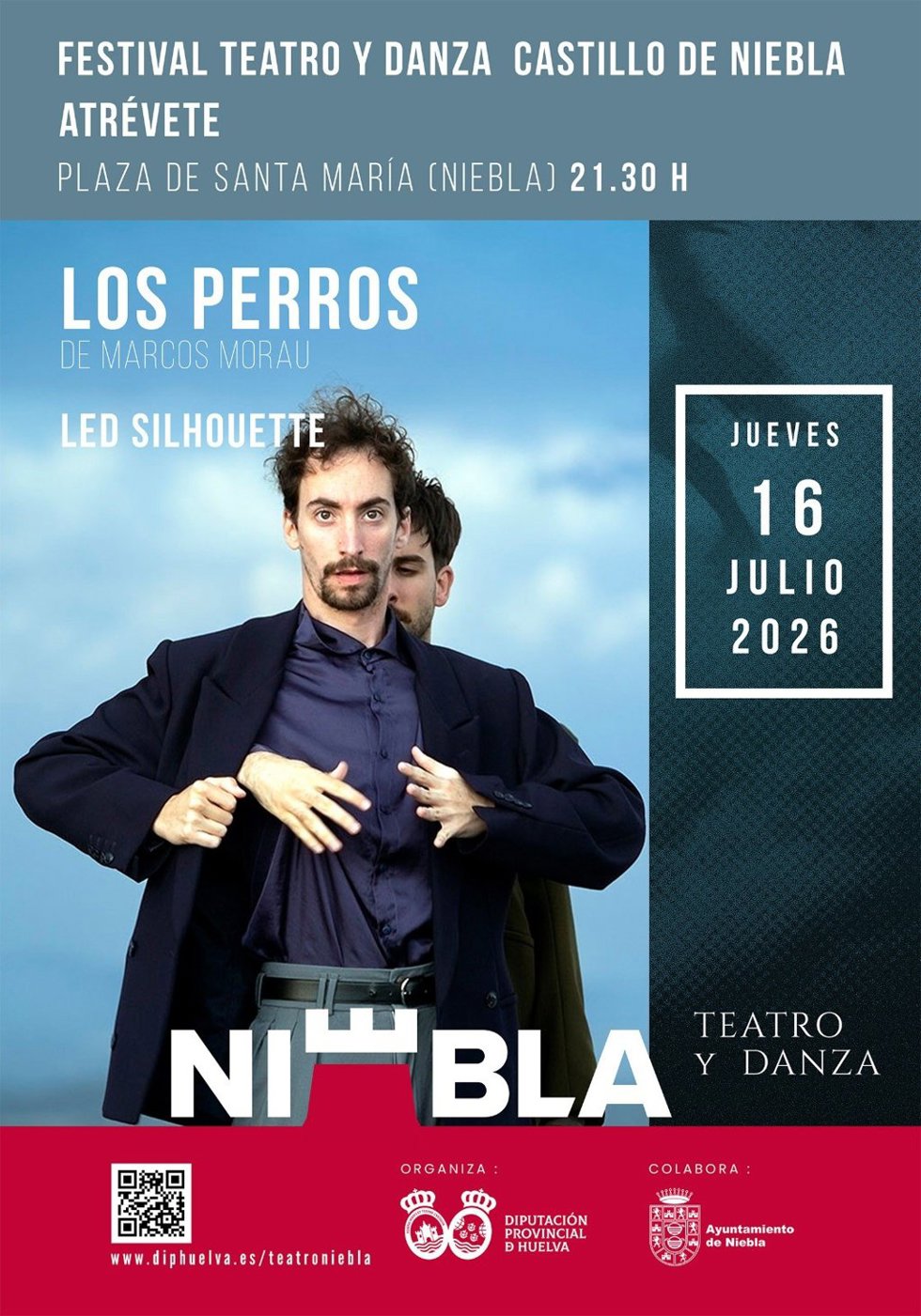 Espectáculo de danza contemporánea 'Los perros' en el XLI Festival de Teatro y Danza Castillo de Niebla.