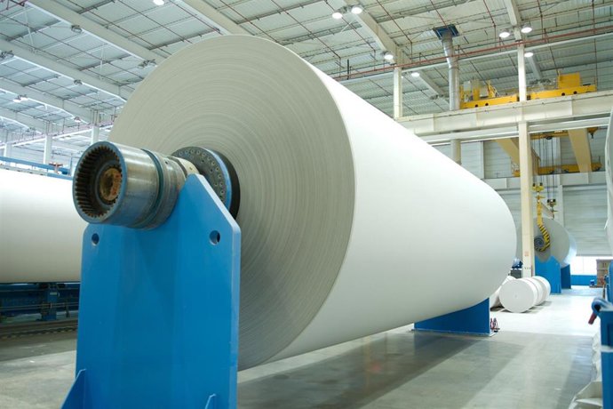 Archivo - Fábrica de papel.