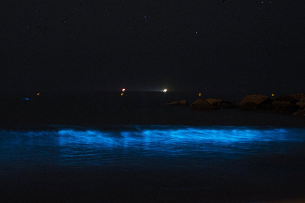 El mar de ardora abre un verano de fenómenos naturales en Galicia, que se prepara para el eclipse solar