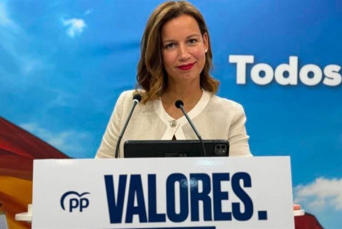 La senadora del Partido Popular (PP) por Melilla, Isabel Moreno.