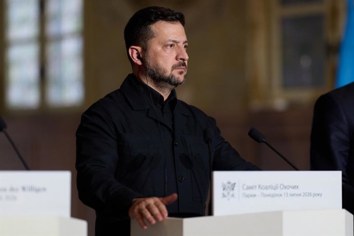 Volodimir Zelenski, presidente de Ucrania.