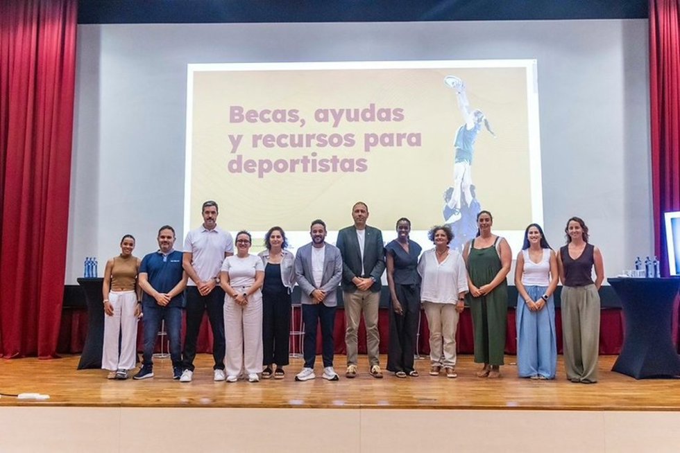 CSD y Departament d'Esports presentan sus ayudas a los deportistas del CAR de Sant Cugat (Barcelona).