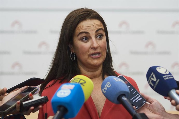 Archivo - La consejera de Inclusión Social, Juventud, Familias e Igualdad  del Gobierno de Cantabria, Begoña Gómez del Río