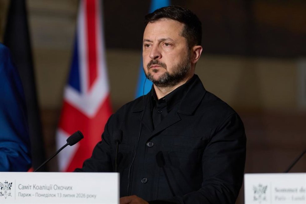 Volodimir Zelenski, presidente de Ucrania.