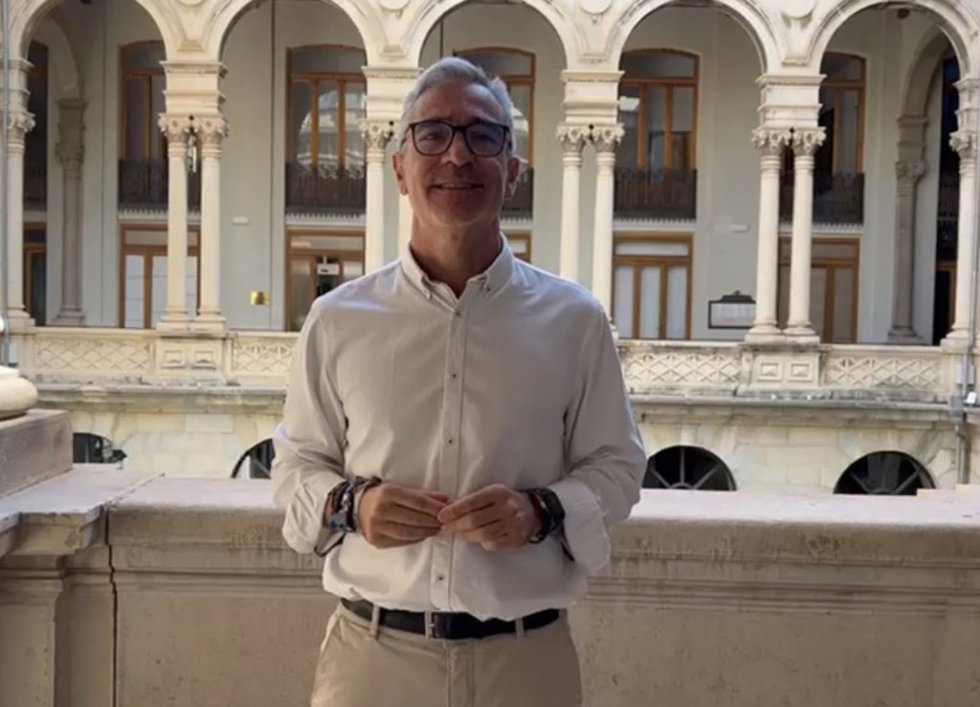 Archivo - El portavoz del PP en la Diputación de Jaén, Luis Mariano Camacho/Archivo