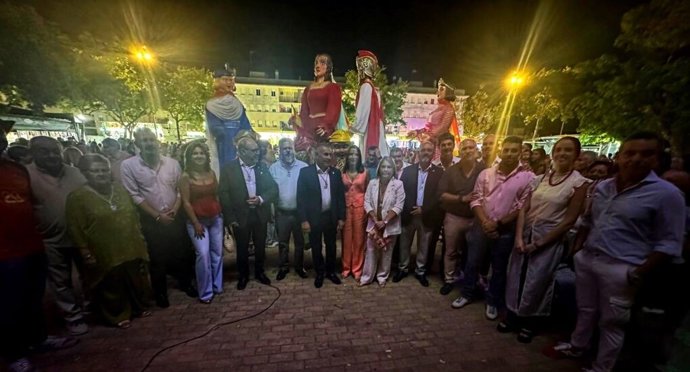 Inauguración de las Fiestas en Honor a la Virgen del Carmen de Isla Cristina (Huelva).