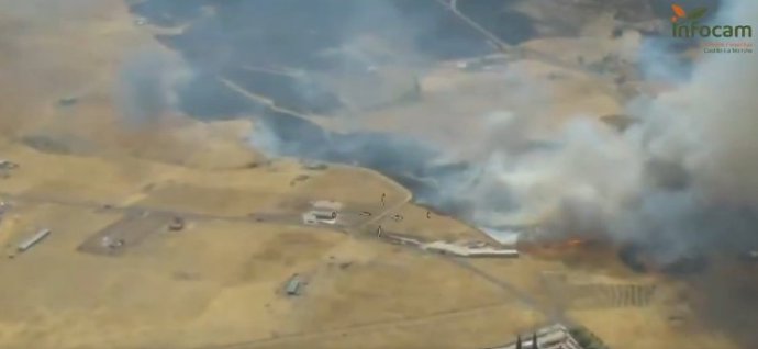 Incendio de Hinojosa de Calatrava