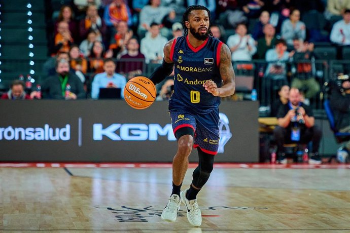 Archivo - Shannon Evans II, durante un partido.