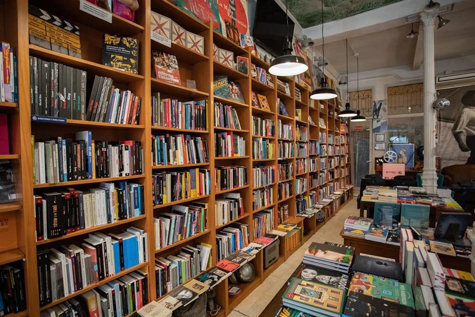 Archivo - Interior de una librería