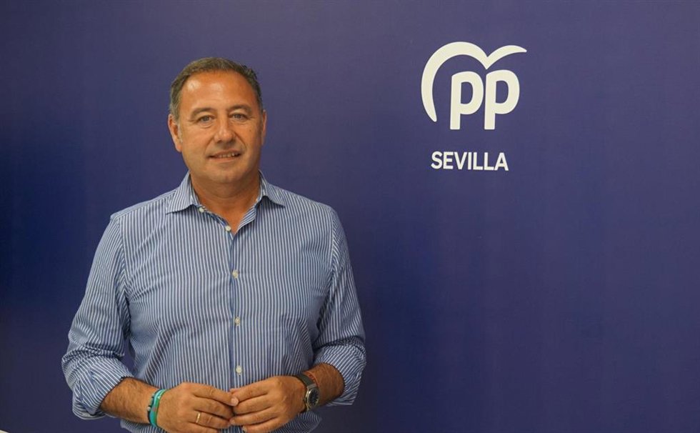 El presidente del PP de Sevilla, Ricardo Sánchez