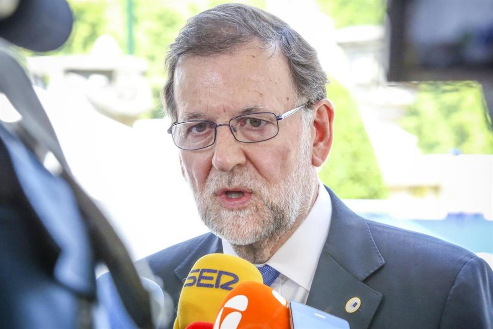 Archivo - El expresidente del Gobierno Mariano Rajoy en Bruselas (Archivo)