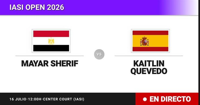 Mayar Sherif - Kaitlin Quevedo: resumen y estadísticas del partido de Octavos de final de Iasi Open