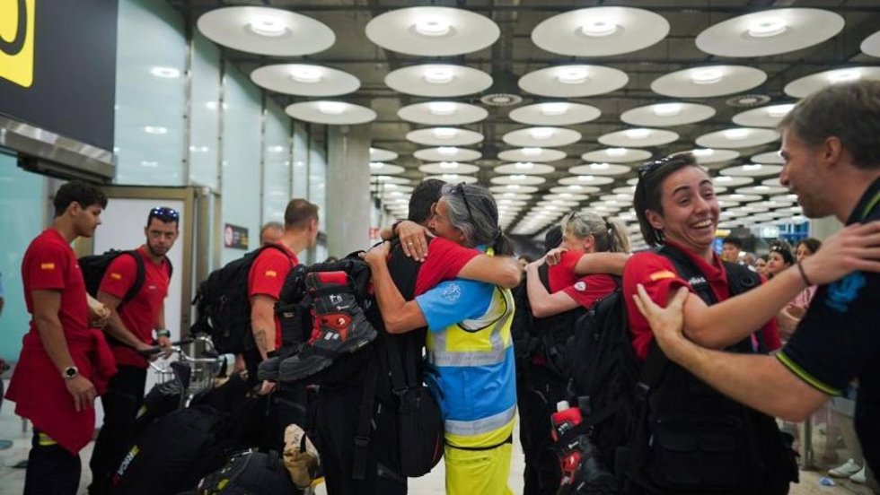 Sanitarios del Summa 112 que han viajado a Venezuela como parte del equipo 'START' de la AECID