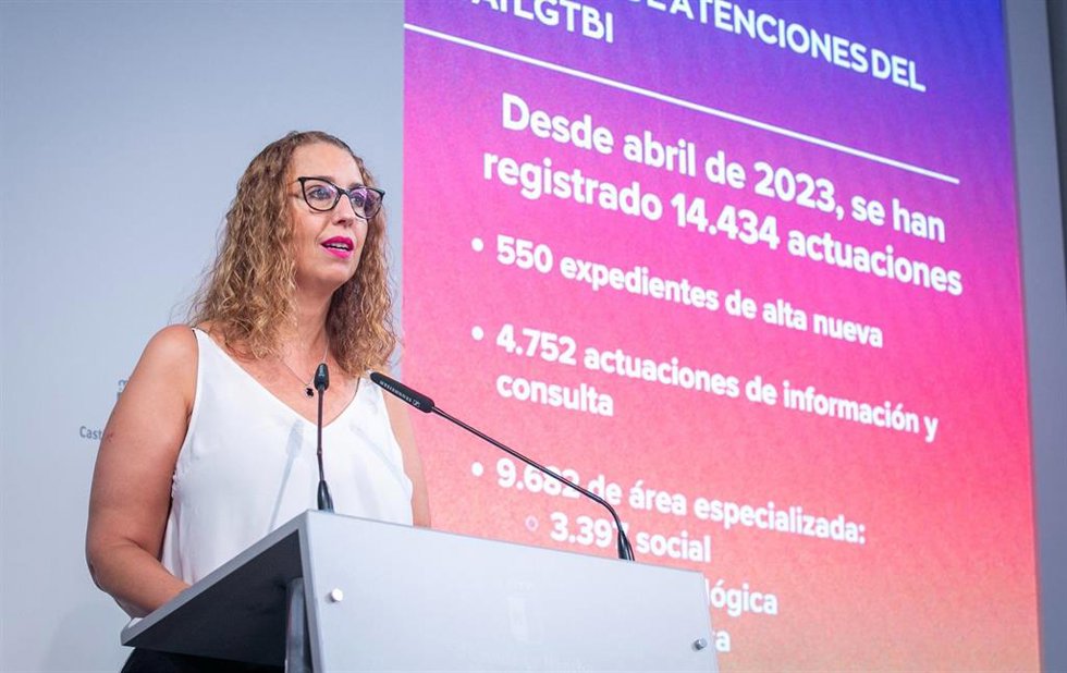 La consejera de Igualdad de C-LM, Sara Simón.