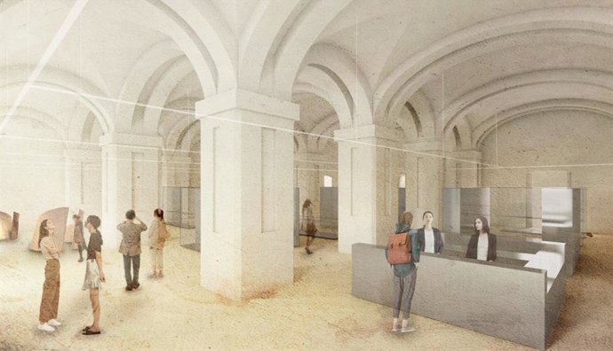 Archivo - Recreación de la Sala Cero del futuro Museo de la Universidad de Sevilla.