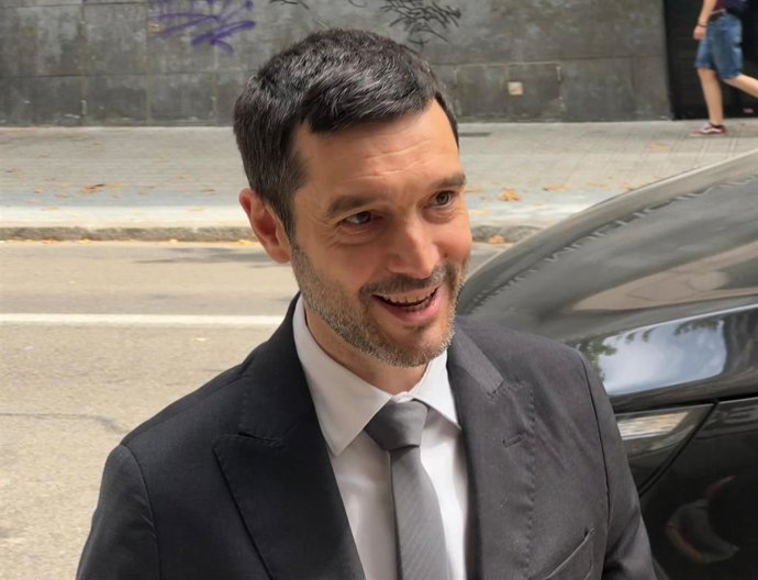 El ministro de Derechos Sociales, Consumo y Agenda 2030, Pablo Bustinduy, en Barcelona este jueves