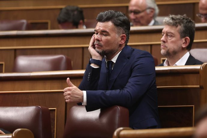 El portaveu d'ERC al Congrés, Gabriel Rufián