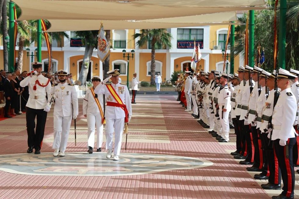 La Armada conmemora el día de su patrona en el Arsenal de Cartagena
