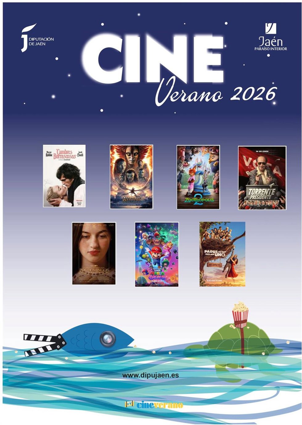 Cartel de Cineverano 2026
