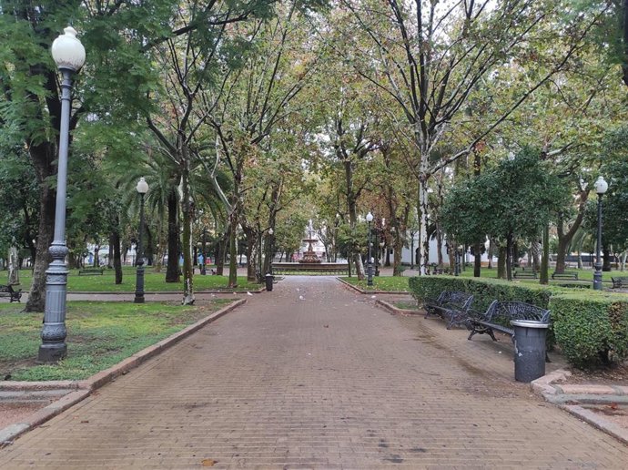 Archivo - El parque de Colón.