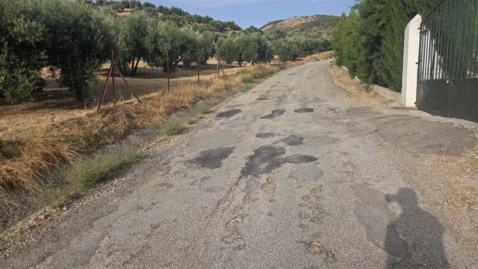 Imagen de un camino rural en el que, según el PSOE, ya se ha intervenido por la Junta