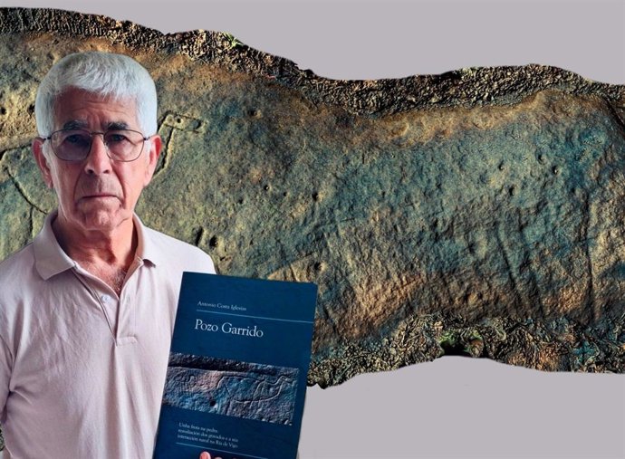 El investigador Antonio Costa identifica más de cien embarcaciones en una estación rupestre de Moaña