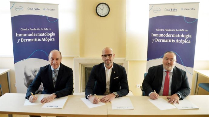 La Fundación La Salle, Incyte e Ifarcedis impulsan una Cátedra de Investigación en Inmunodermatología y Dermatitis Atópica