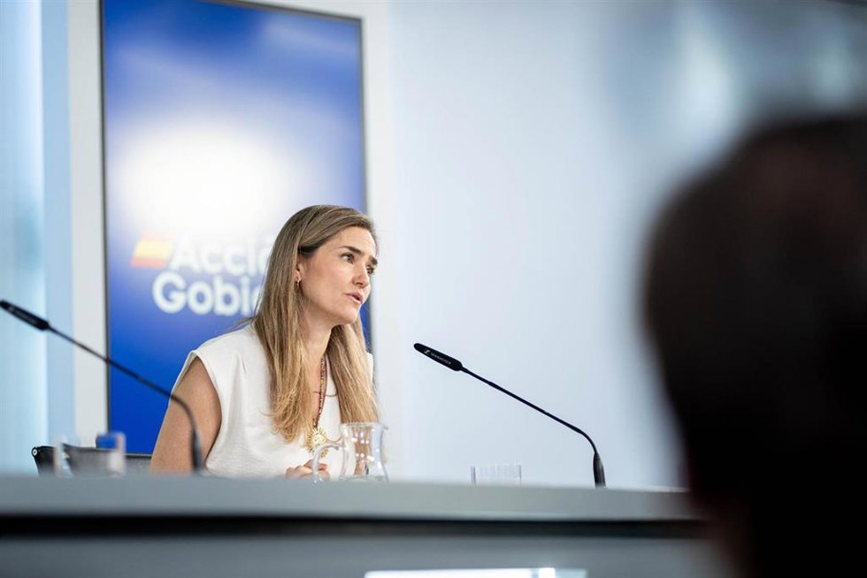 La vicepresidenta tercera y ministra para la Transición Ecológica y el Reto Demográfico, Sara Aagesen