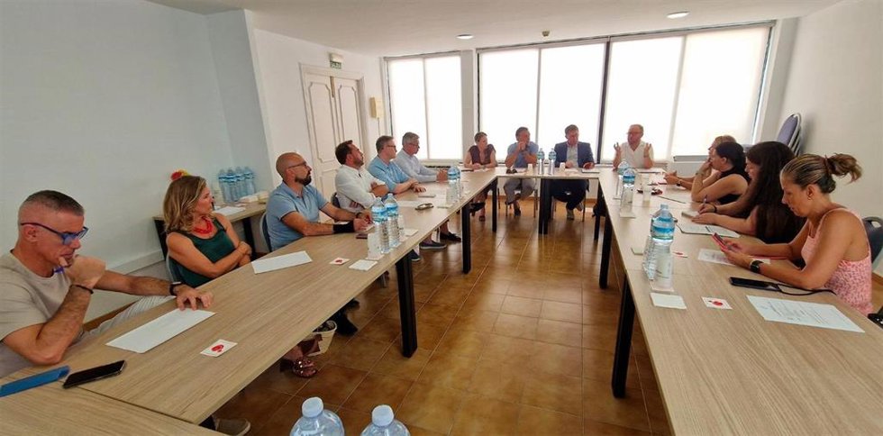 Ginard se reúne con hoteleros de Playa de Palma para conocer sus proyectos de sostenibilidad.