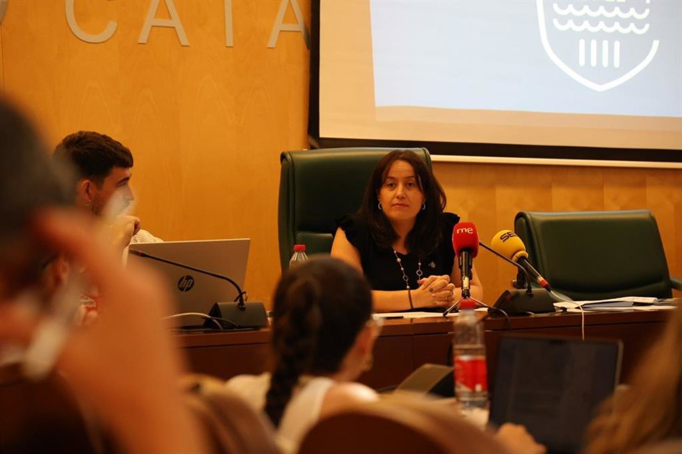 La alcaldesa de Catarroja (Valencia), Lorena Silvent.