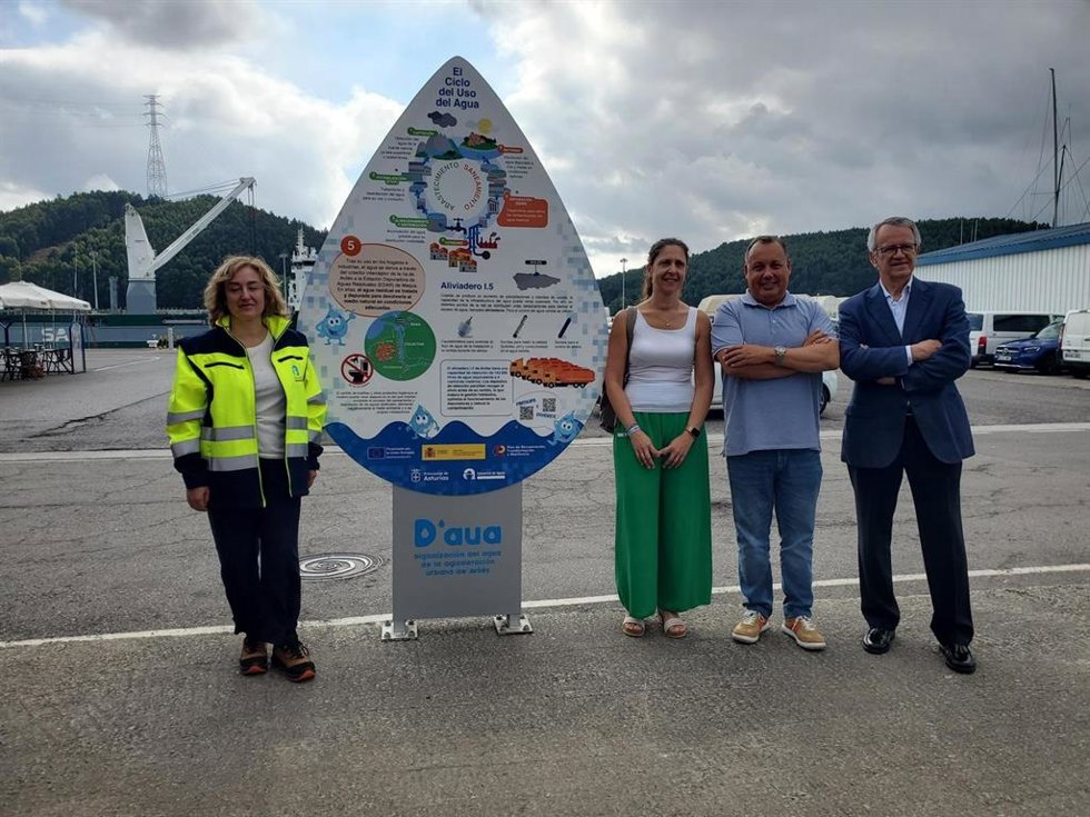 Cadasa culmina la digitalización del ciclo del agua en la comarca de Avilés tras invertir 6,2 millones