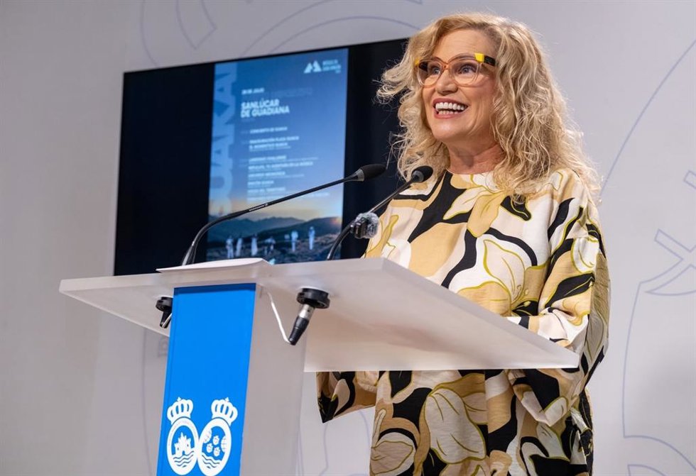 La diputada de Cultura de la Diputación de Huelva, Gracia Baquero.