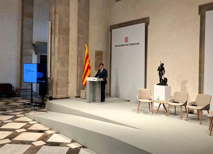 El president de la Generalitat, Salvador Illa