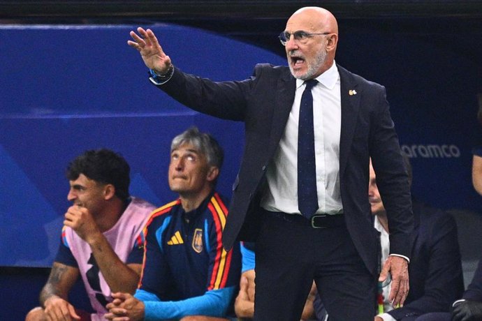 El entrenador de la selección española de fútbol, Luis de la Fuente.