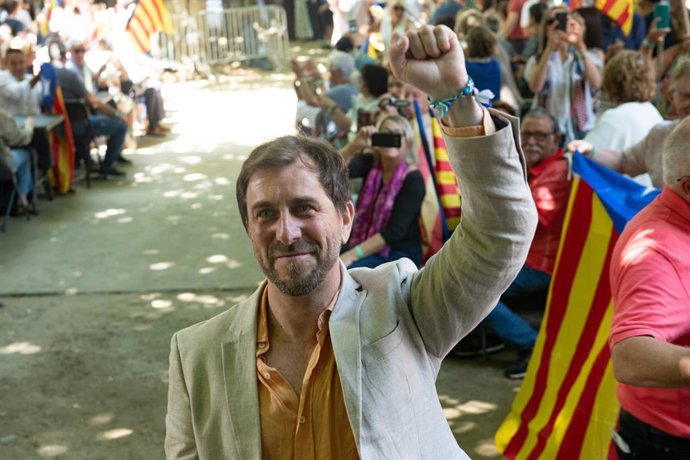 Archivo - L'exconseller de la Generalitat i eurodiputat electe de Junts, Toni Comín
